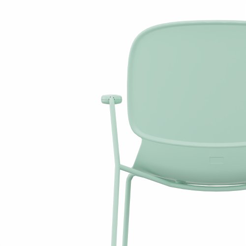 LORCA VII sledge base with armrest in Green