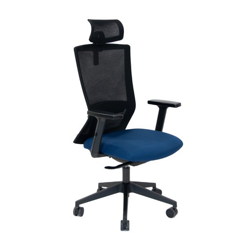 Power+ Mesh Chair with Seat Slide & Headrest - Made to order Fabric