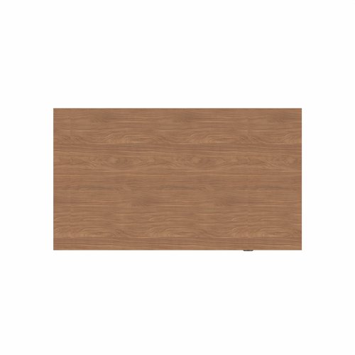 R700 Sit Stand Desk Silver Frame 1400x800mm Walnut top