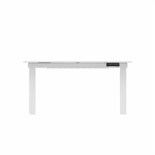 R802X Dual Sit Stand White Frame 1200x800mm White top