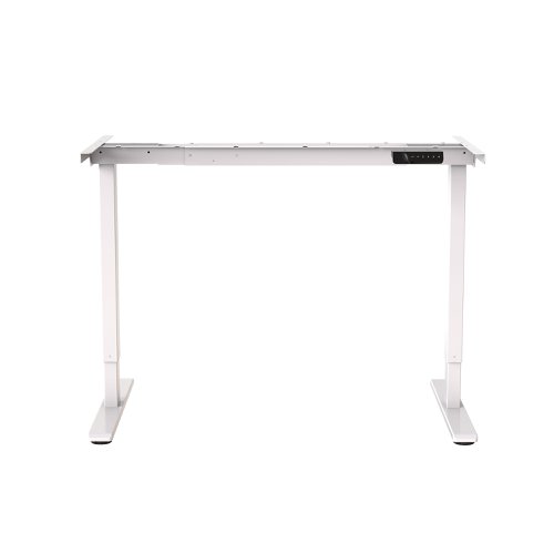 R810 Sit Stand Desk Dual Motor Frame Only in White | R810WH | REVILO Furniture