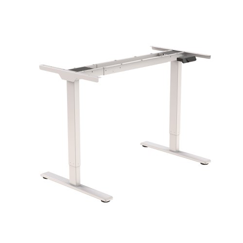 R810 Sit Stand Desk Dual Motor Frame Only in White | R810WH | REVILO Furniture