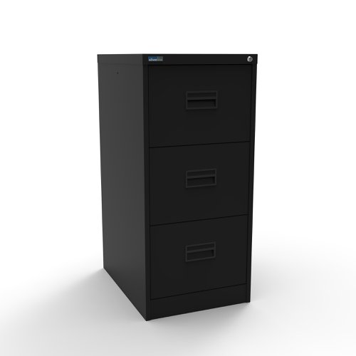 Kontrax Filing Cabinet 3DRW in Black