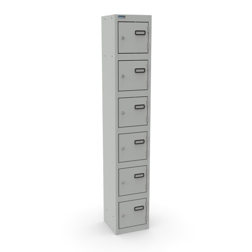 Kontrax Lockers 6 door in Grey