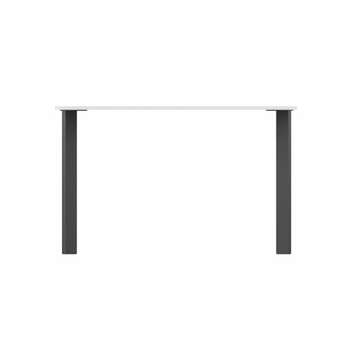SAFRA Rectangular Table Black Legs 1200x800mm White top