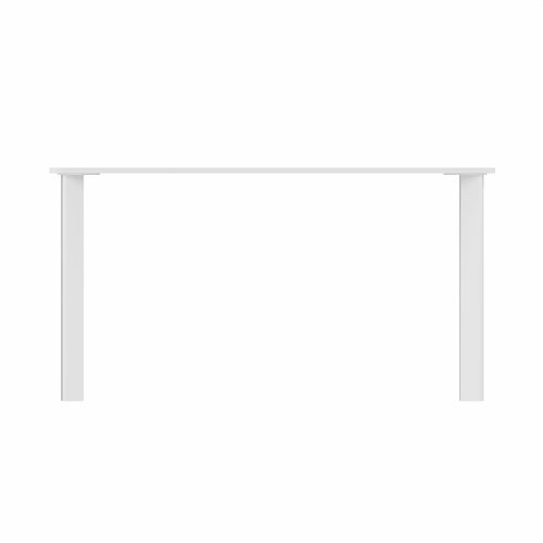 SAFRA Rectangular Table White Legs 1400x800mm White top
