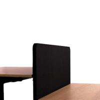 Revilo Dual Bench Screen W1200mm x H750mm Black
