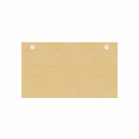 EnviroDesk Straight Desk 1385x800mm White leg, Beech Top
