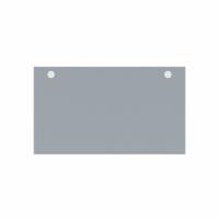EnviroDesk Straight Desk 1385x800mm White leg, Grey Top