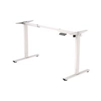 R750 Sit Stand Desk Single Motor Frame Only in White