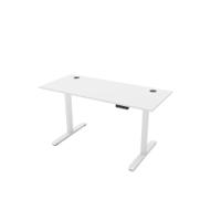 R810 Sit Stand Desk 1585x800mm White Leg, White Top