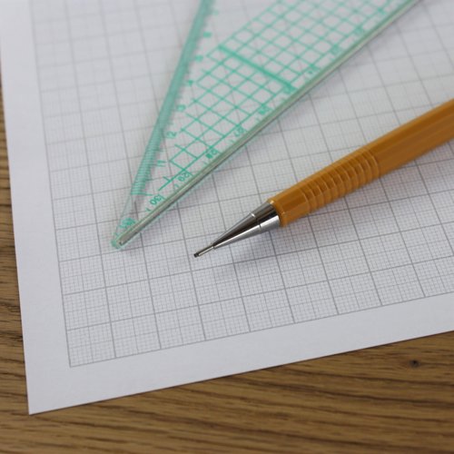 Leaf Graph A5 Graph Paper 1mm 0.1cm Squared Engineering (30 leaf pack)
