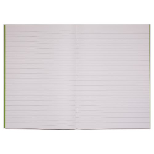 RHINO 13 x 9 Oversized Exercise Book 40 Page, Light Green, F8 (Pack of 10)