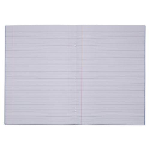 Rhino 13 x 9 Oversized Exercise Book 48 Page, Dark Blue, F8M (Pack of 10)