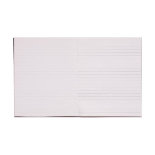 616270 Rhino Exercise Book Plain 8mm Ruled Alternate 205X165mm Green 48 Page Pack Of 100 Ex342189 3P