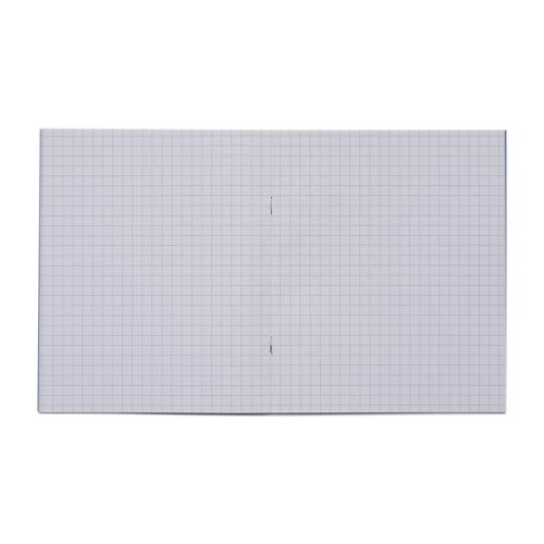 RHINO 8 x 6.5 Exercise Book 48 pages / 24 Leaf Light Blue 7mm Squared