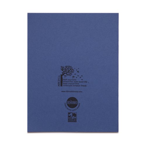 RHINO 9 x 7 Project Book 32 Page, Light Blue, B (Pack of 10)