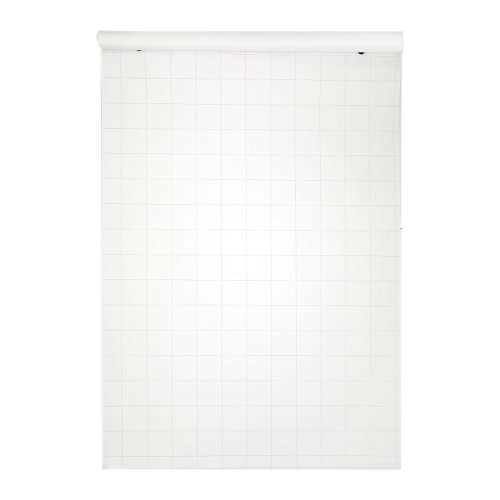 RHINO Education A1 Numeracy Flip Chart Pad 30 Leaf 50mm Squared with Plain Reverse