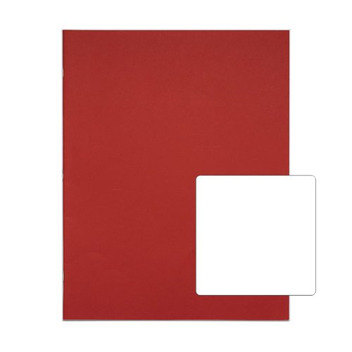 RHINO A3+ Oversized Exercise Book 40 Pages / 20 Leaf Red Plain
