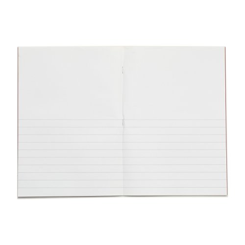 RHINO A4 Exercise Book 32 Pages / 16 Leaf Red Top Half Plain and Bottom Half 15mm Lined
