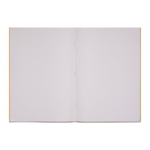 610114 Bulletin Book Blank A4 Yellow 32 Page Pack Of 100 Du014107 3P