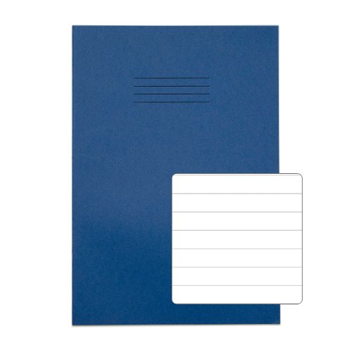 RHINO A4 Exercise Book 48 page, Dark Blue, F12 (Pack of 10)