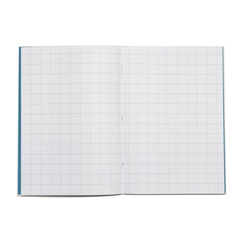 Rhino A4 Exercise Book 80 Page 20mm Squared Light Blue (Pack 50) - VEX668-3735-4 14685VC