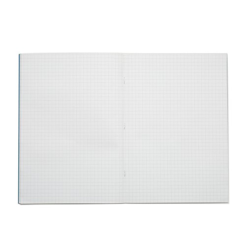 Rhino Exercise Book 7mm Square 80P A4 Light Blue (Pack of 50) VC48418 Exercise Books & Paper VC48418