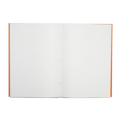 RHINO A4 Exercise Book 64 Page, Orange, S5 (Pack of 10)
