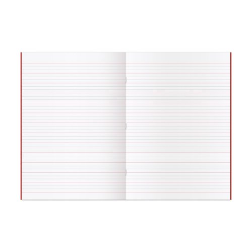 RHINO A4 Learn to Write Book 40 Page, Red, Wide-Ruled LTW6B:20R (Pack of 10)