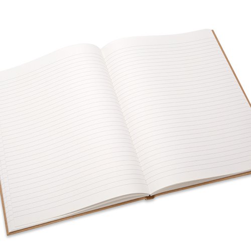 68037VC - Save The Rhino Recycled Casebound Notebook 160 Pages (Pack 5) SRCBA4