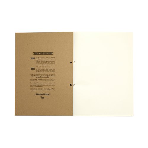 Rhino A4 Recycled Refill Pad 320 Page Feint Ruled 8mm With Margin (Pack 3) - RHDFMR-2