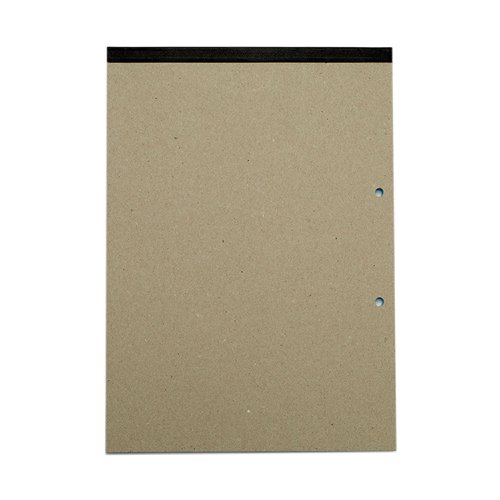 RHINO A4 Yellow Paper Refill Pad 100 Page 7mm Squared (Pack of 36)