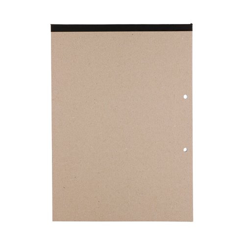 The RHINO A4 Refill includes 160 plain unruled pages just waiting for free-flowing thoughts, important notes, sketches, and visual reminders. With pre-punched paper, you can write on both sides and quickly transfer the tear-outs to your folder or binder.