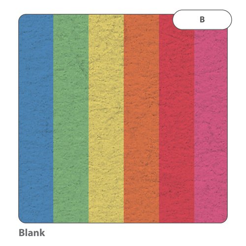 Rhino 13 x 9 A4+ Scrapbook 80 Page Multi-Coloured Sugar Paper (Pack 6) - SB2-8