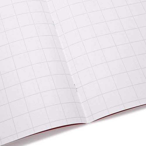 RHINO A4 Exercise Book 32 Page, Red, S20 (Pack of 10)