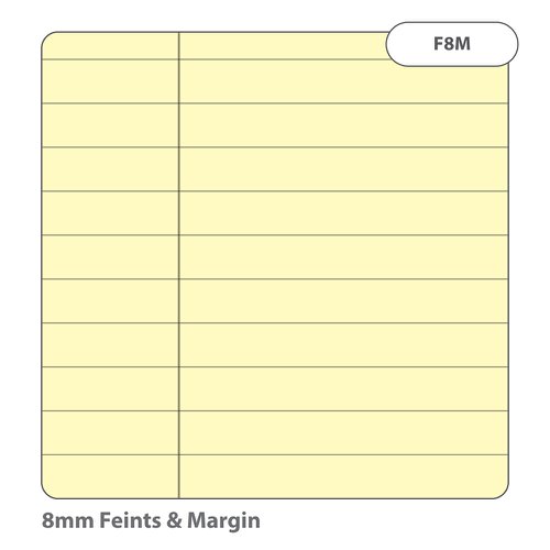 RHINO A4 Special Refill Pad 50 Leaf, Yellow Tinted Paper, F8M (Pack of 36)