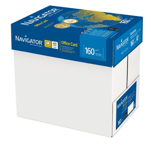 Navigator Office White Card A4 160gsm FSC 250 Sheets
