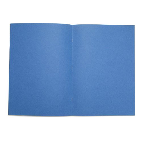 RHINO Education 13 x 9 Scrapbook 24 Pages / 12 Leaf Blue Sugar Paper