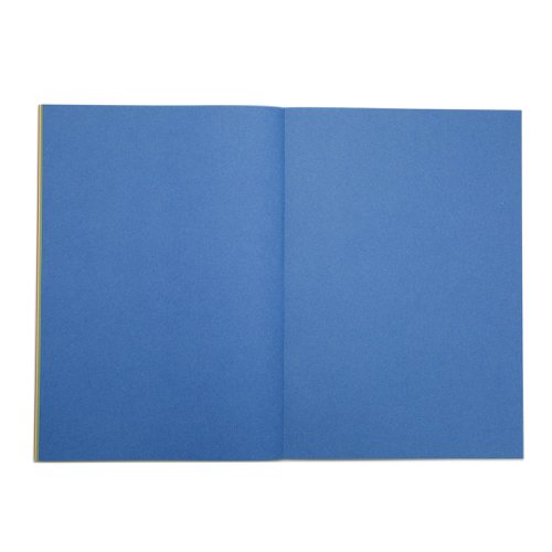 RHINO 13 x 9 Scrapbook 80 Page Multi-Coloured Sugar Paper (Pack of 6)