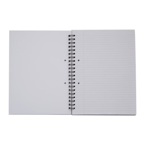 Rhino Varsity Spiral Bound Perforated Pad 8mm Ruled Margin A4 150 Leaves Pack Of 5 V4S15 3P Victor Stationery