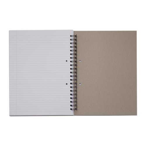 Rhino Varsity Spiral Bound Perforated Pad 8mm Ruled Margin A4 150 Leaves Pack Of 5 V4S15 3P