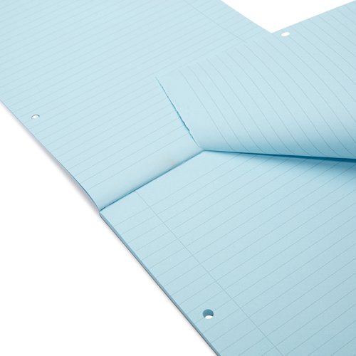 Rhino A4 Special Refill Pad 50 Leaf Feint Ruled 8mm With Margin Blue Tinted Paper (Pack 6) - HABFM-0