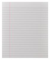 Rhino File Paper Unpunched 8mm Ruled Margin 205X165mm Pack Of 500 Ep01161 3P