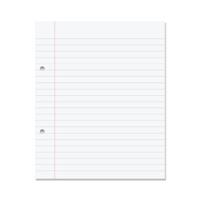 Rhino File Paper Punched 2 Hole 8mm Ruled Margin 205X165mm Pack Of 500 Ll03043 3P