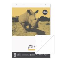 RHINO Office A1 Flip Chart Pad 30 Leaf 20mm Dotted with Plain Reverse