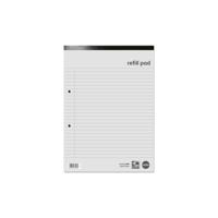 RHINO Everyday A4 Refill Pad 160 Pages / 80 Leaf 8mm Lined with Margin