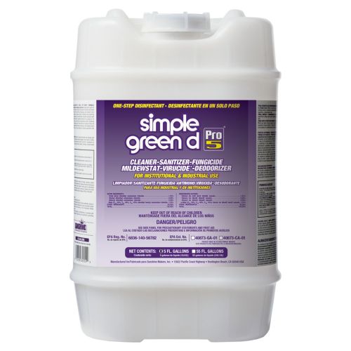 Simple Green d Pro 5 One Step Disinfectant 5 gallon