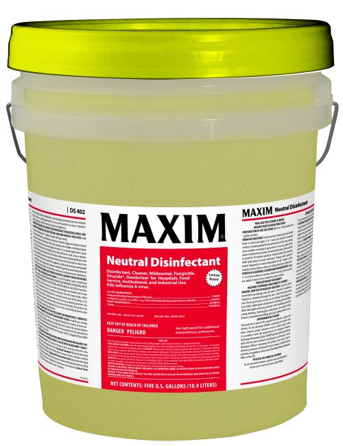 Midlab Neutral Lemon Disinfectant Cleaner DS402 Pack 5 Gal