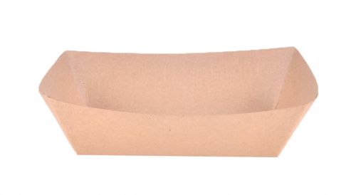 BX0521 #250 ECO Kraft Paperboard Food Tray, 2-1/2-lb Capacity (Case of 500)